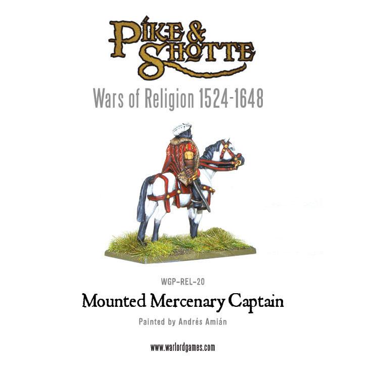 Pike & Shotte: Wars of Religion 1524-1648 - Mounted Mercenary Captain (Wars of Religion)