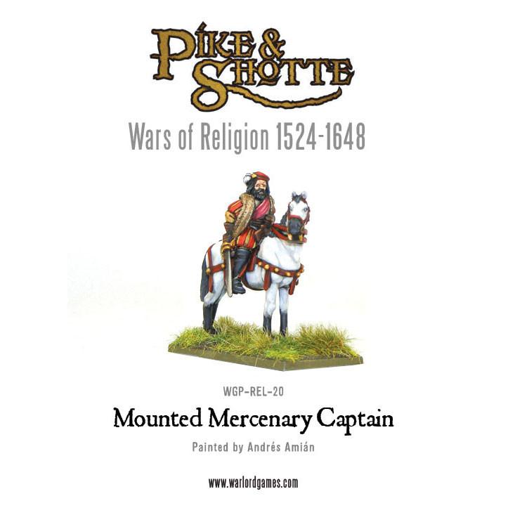 Pike & Shotte: Wars of Religion 1524-1648 - Mounted Mercenary Captain (Wars of Religion)