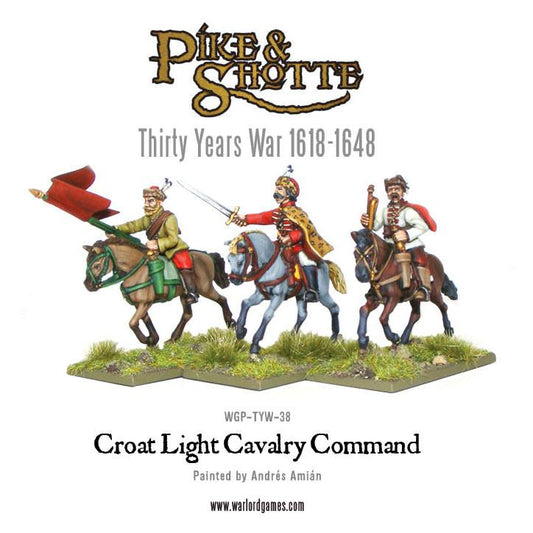 Pike & Shotte: The English Civil Wars & Thirty Years War - Croat cavalry command