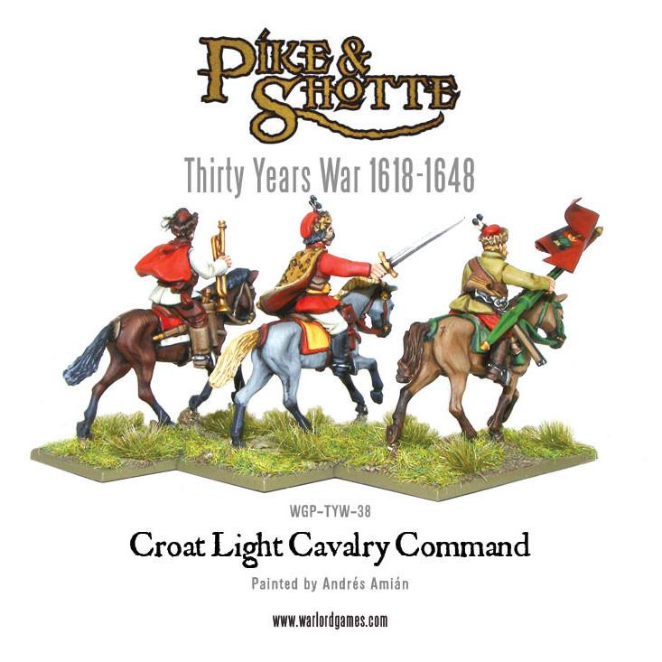 Pike & Shotte: The English Civil Wars & Thirty Years War - Croat cavalry command