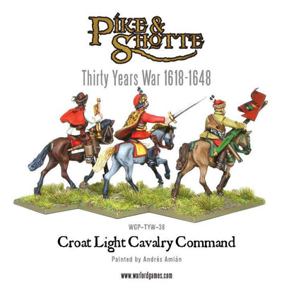 Pike & Shotte: The English Civil Wars & Thirty Years War - Croat cavalry command