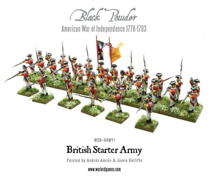 Black Powder: American War of Independence British Army starter set
