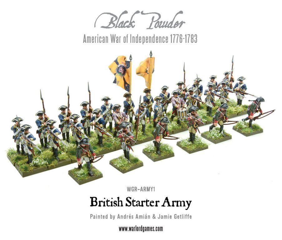 Black Powder: American War of Independence British Army starter set