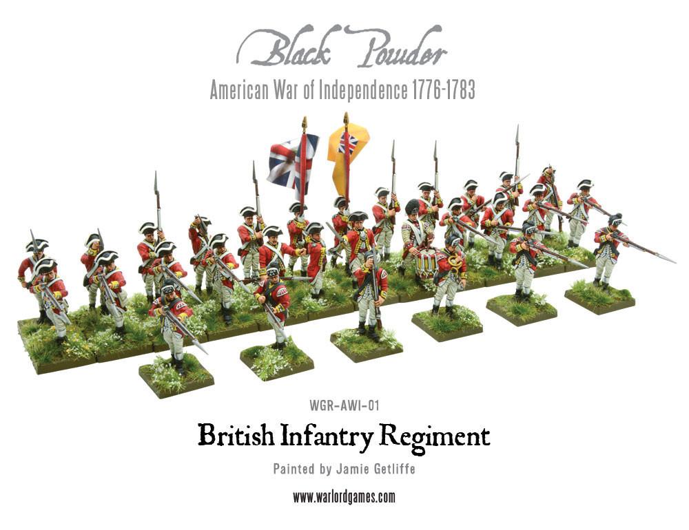 Black Powder: American War of Independence: British Infantry Brigade