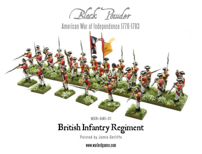 Black Powder: American War of Independence: British Infantry Brigade