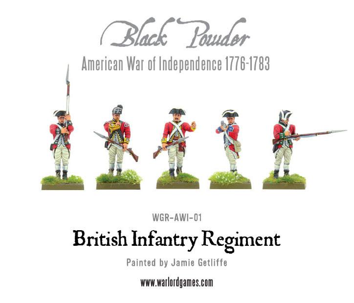 Black Powder: American War of Independence: British Infantry Brigade
