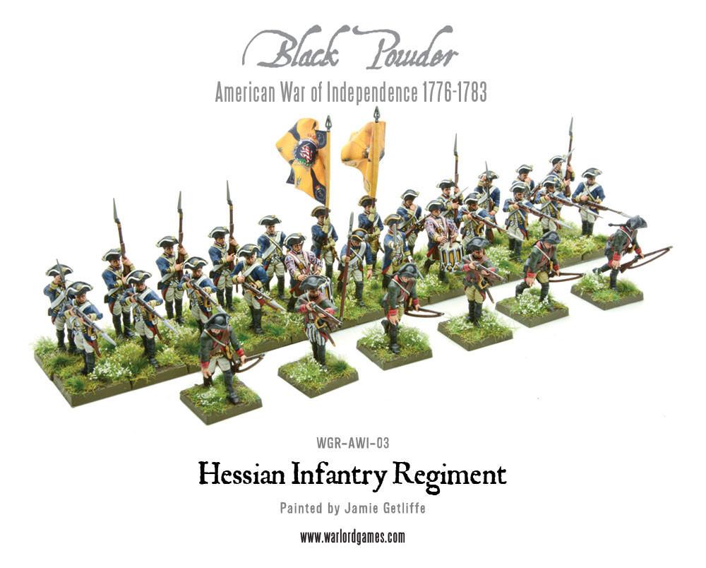 Black Powder: Hessian Brigade (Plastic Box)