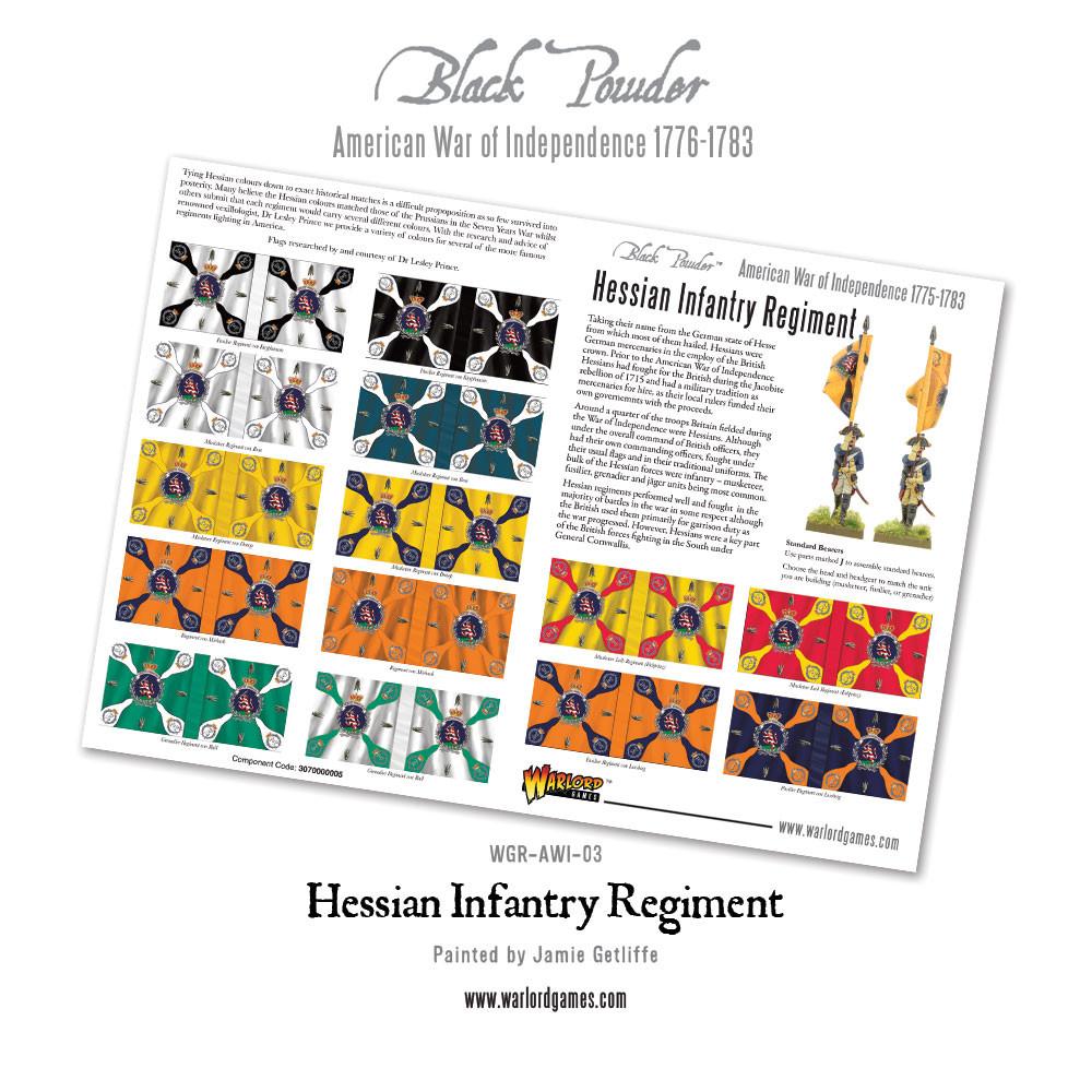 Black Powder: Hessian Brigade (Plastic Box)