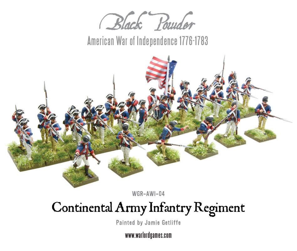 Black Powder: Continental Infantry Brigade Special Offer