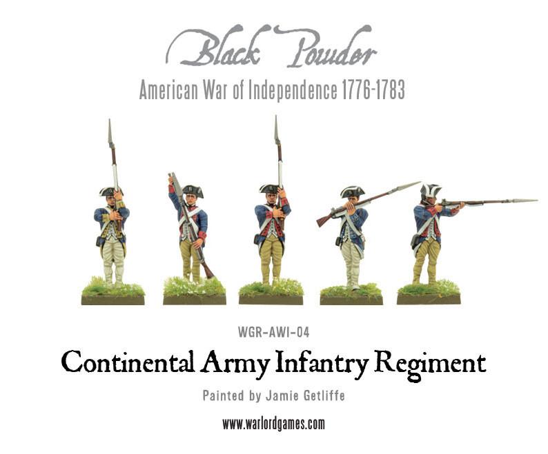 Black Powder: Continental Infantry Brigade Special Offer