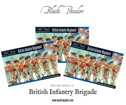 Black Powder: American War of Independence: British Infantry Brigade