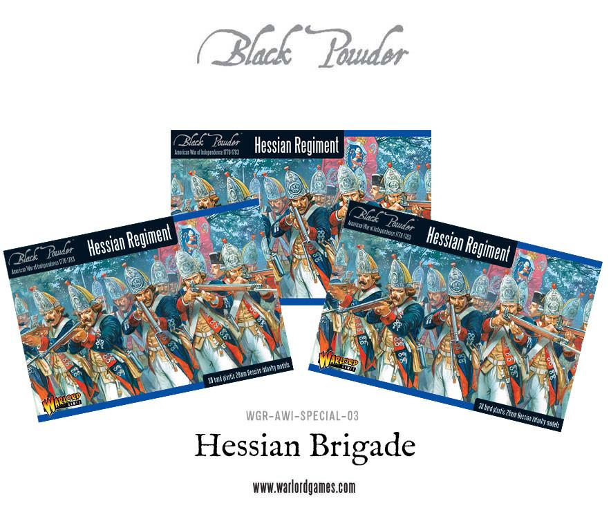 Black Powder: Hessian Brigade (Plastic Box)