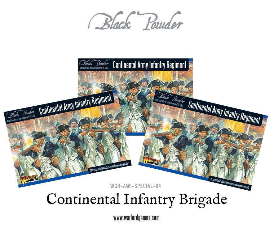 Black Powder: Continental Infantry Brigade Special Offer