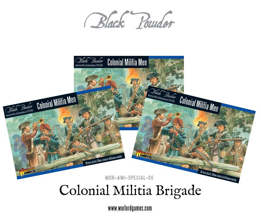 Black Powder: Colonial Militia Brigade Special Offer