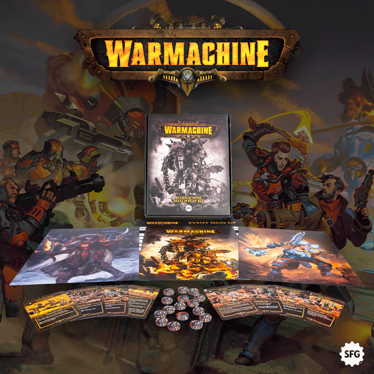 Warmachine - Matched Play Kit - First Edition (Organised Play)