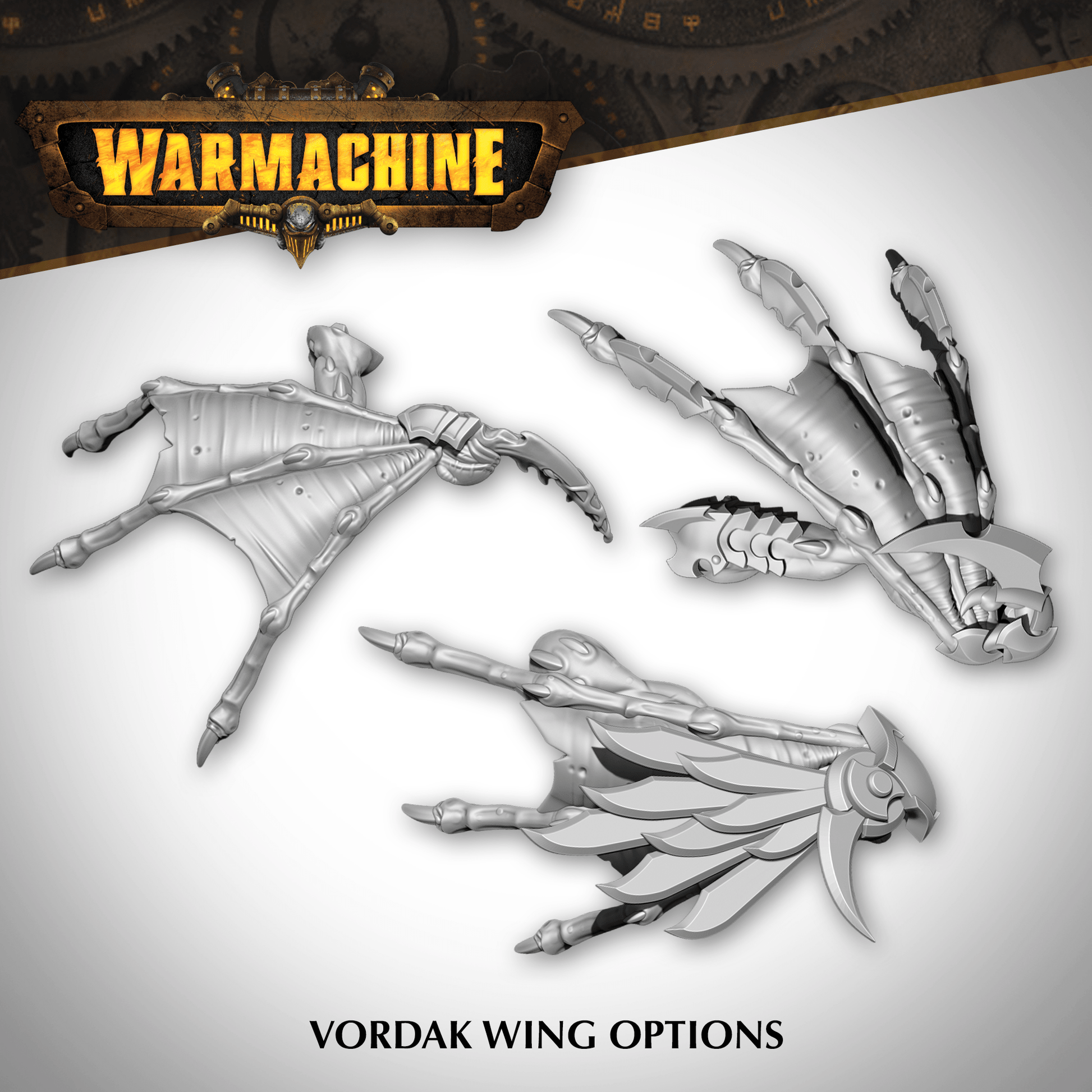 Warmachine: Dusk Fane of Nyrro Vordak Heavy Warbeast Options
