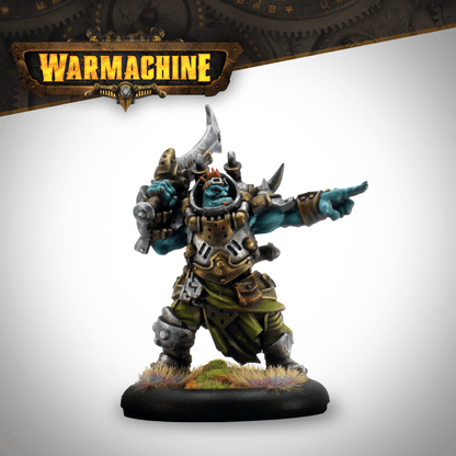 Warmachine: Southern Kriels Kithguard Journeyman & Ramhead