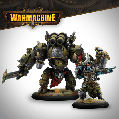 Warmachine: Southern Kriels Kithguard Journeyman & Ramhead