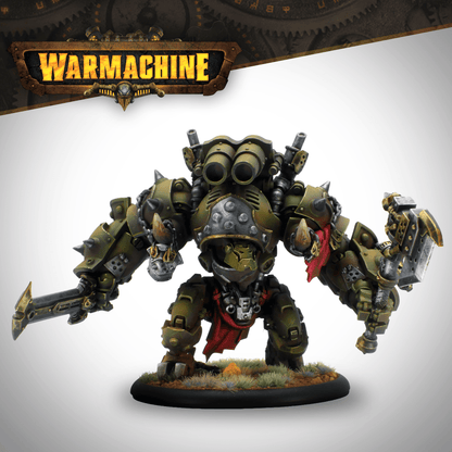 Warmachine: Southern Kriels Kithguard Journeyman & Ramhead