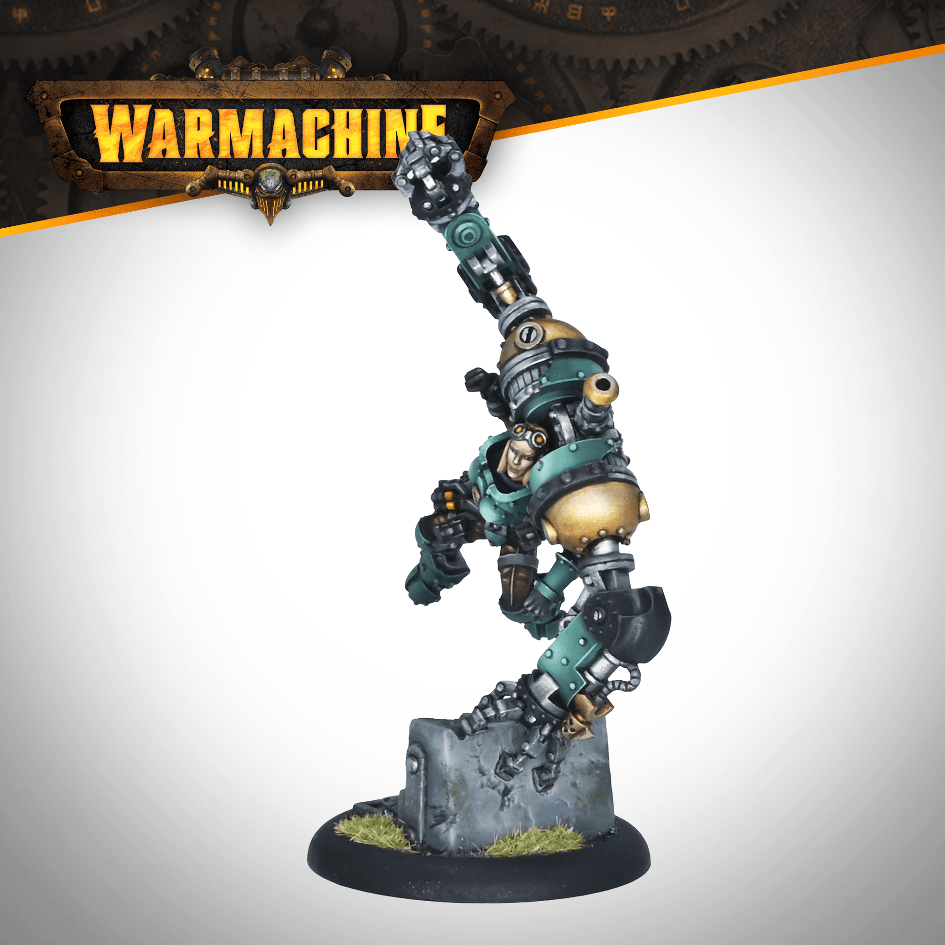 Warmachine: Crucible Guard Athanor Locke