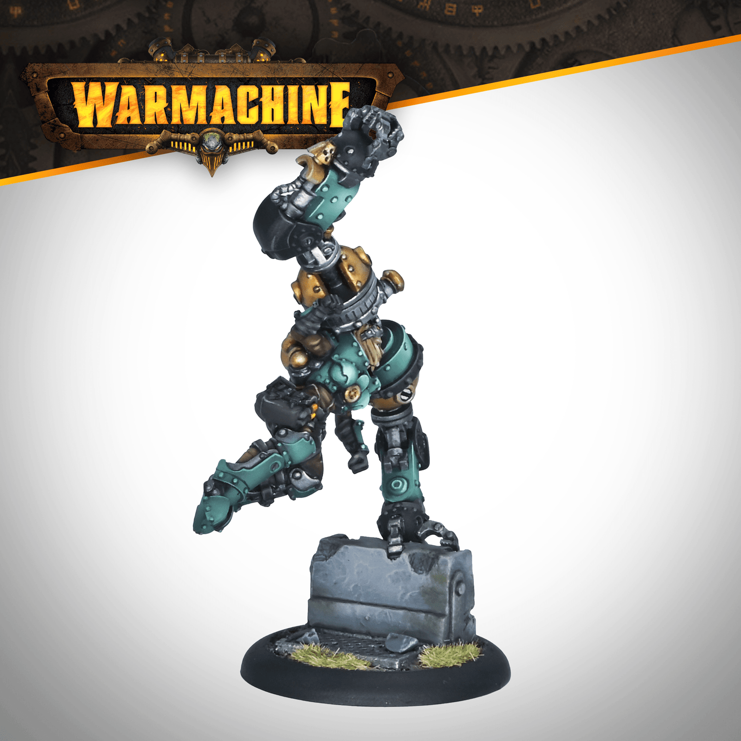 Warmachine: Crucible Guard Athanor Locke