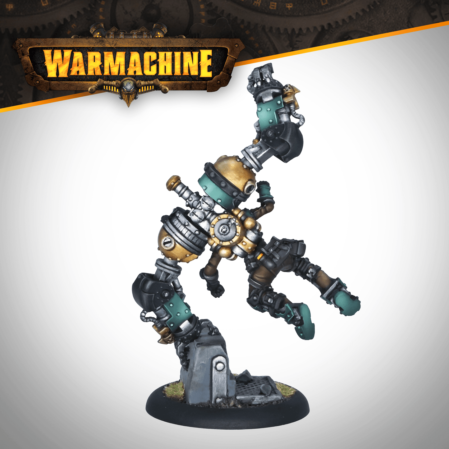 Warmachine: Crucible Guard Athanor Locke