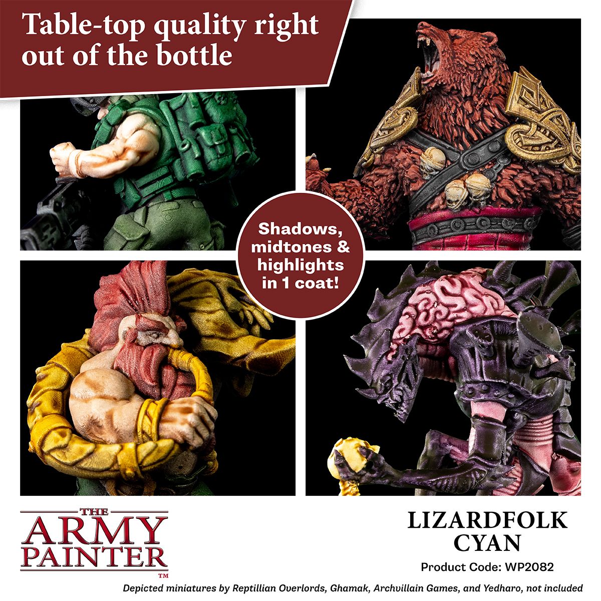 The Army Painter: Speedpaint: Lizardfolk Cyan