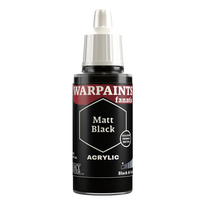 The Army Painter: Warpaints Fanatic: Matt Black