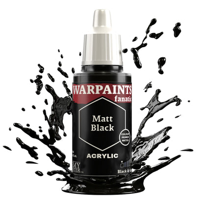 The Army Painter: Warpaints Fanatic: Matt Black