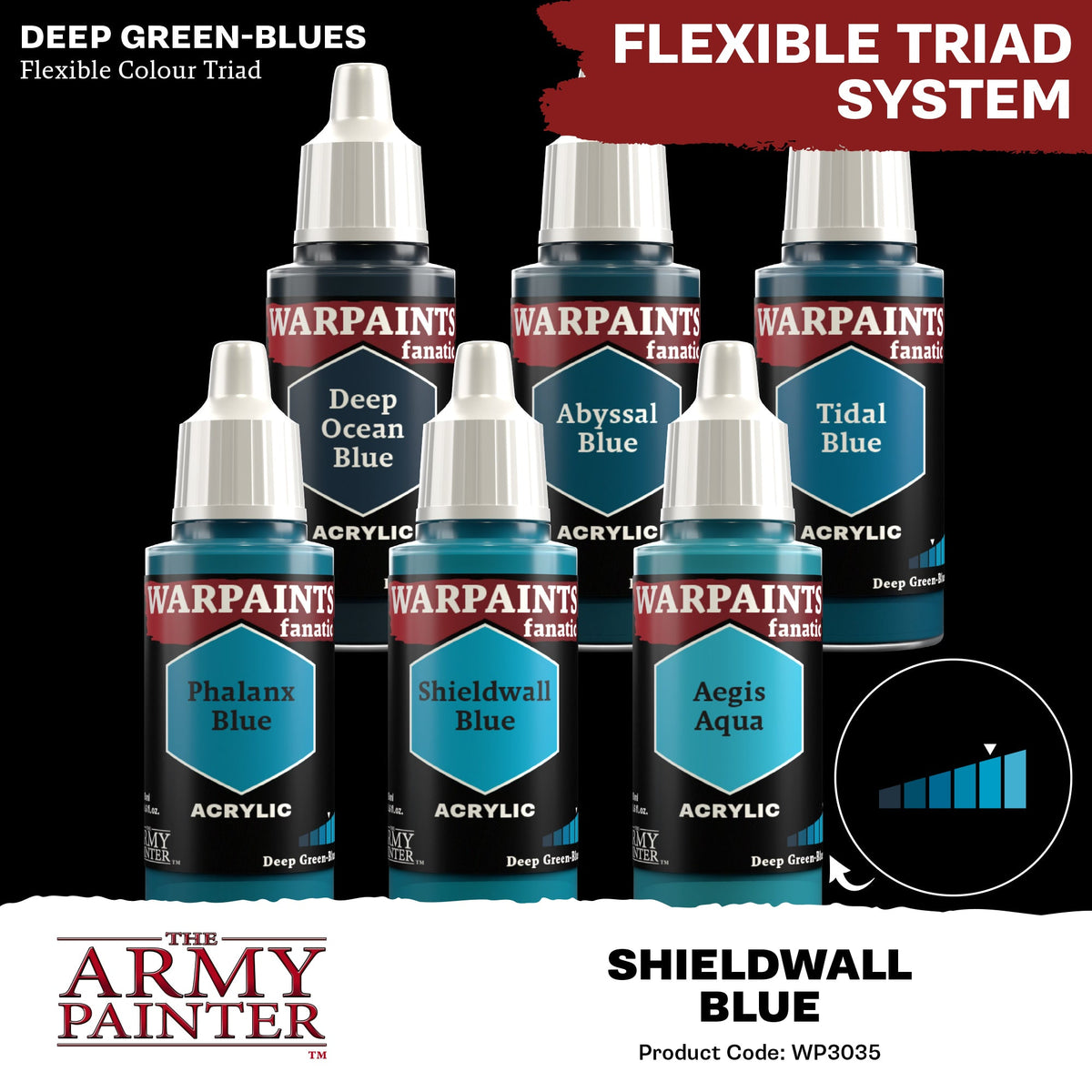 The Army Painter: Warpaints Fanatic: Shieldwall Blue