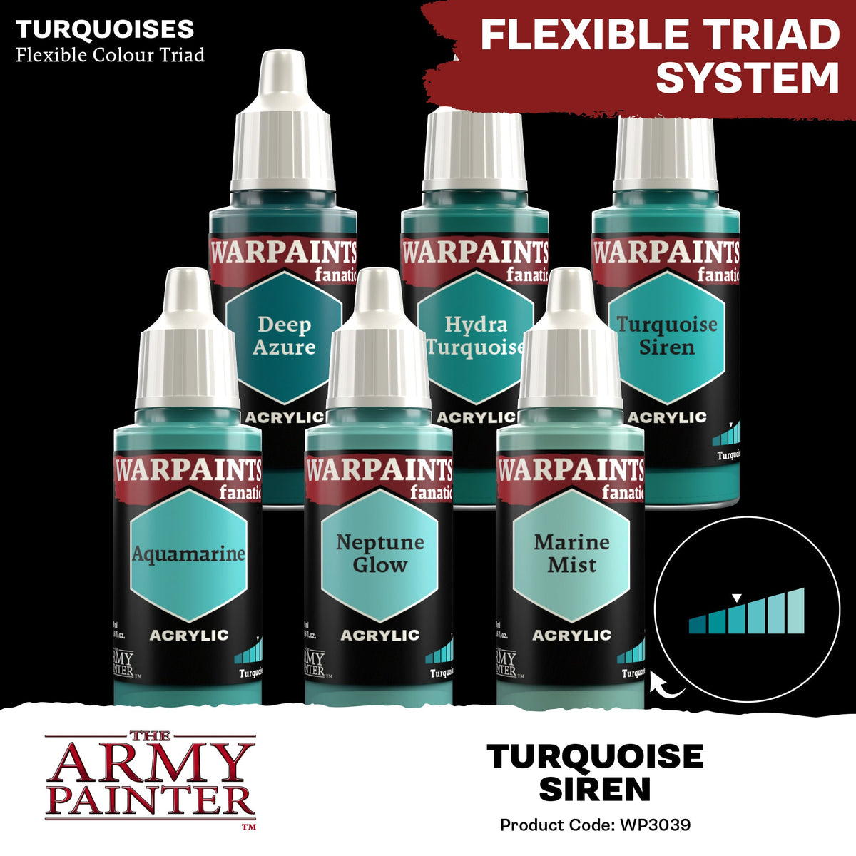 The Army Painter: Warpaints Fanatic: Turquoise Siren