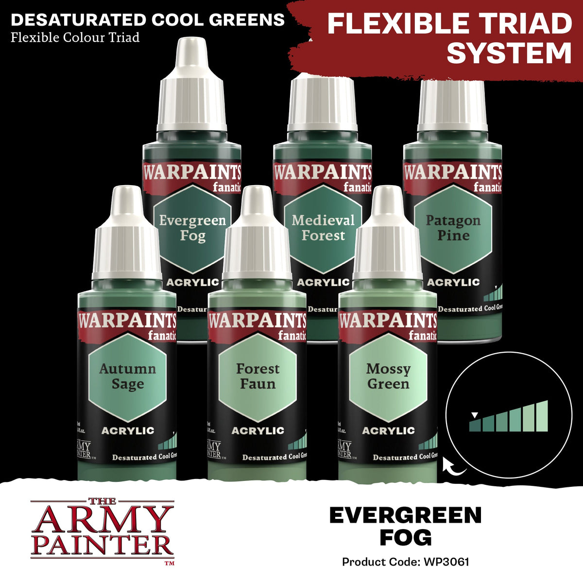 The Army Painter: Warpaints Fanatic: Evergreen Fog