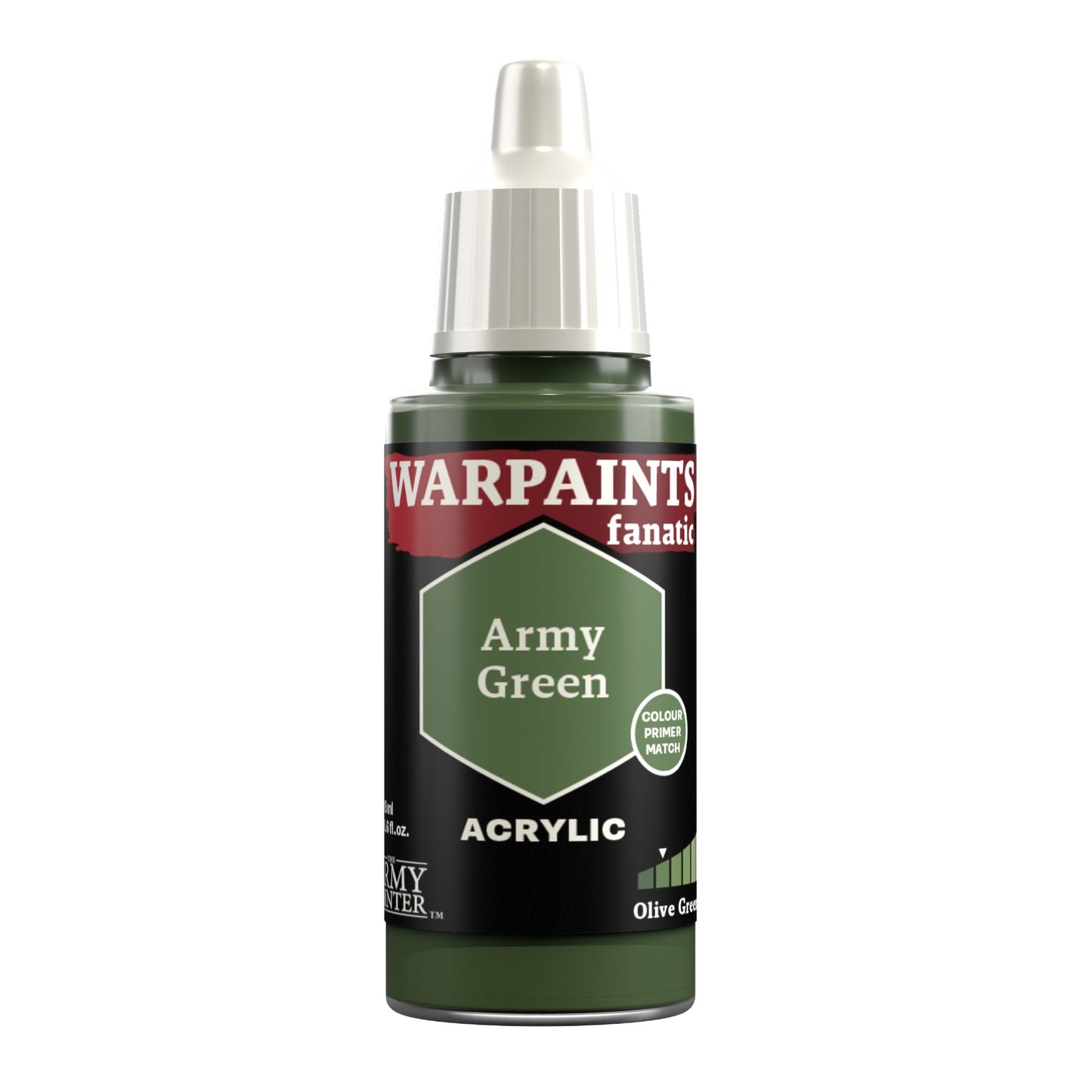 The Army Painter: Warpaints Fanatic: Army Green