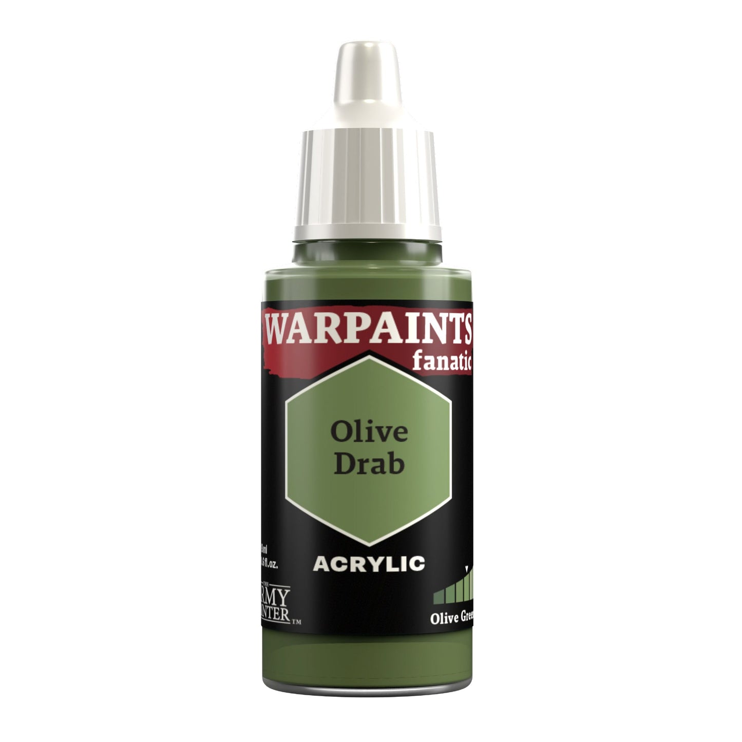 The Army Painter: Warpaints Fanatic: Olive Drab