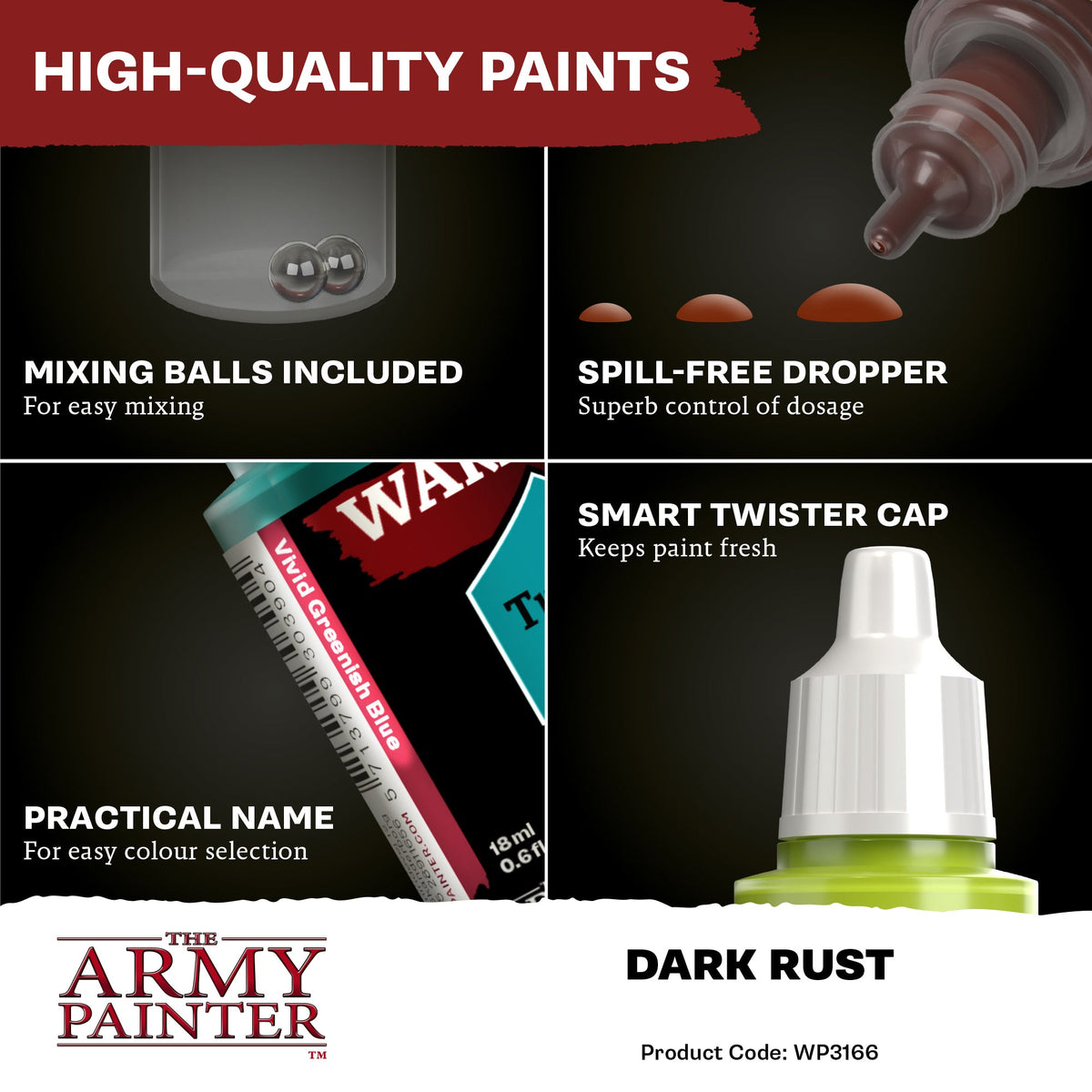 The Army Painter: Warpaints Fanatic Effects: Dark Rust