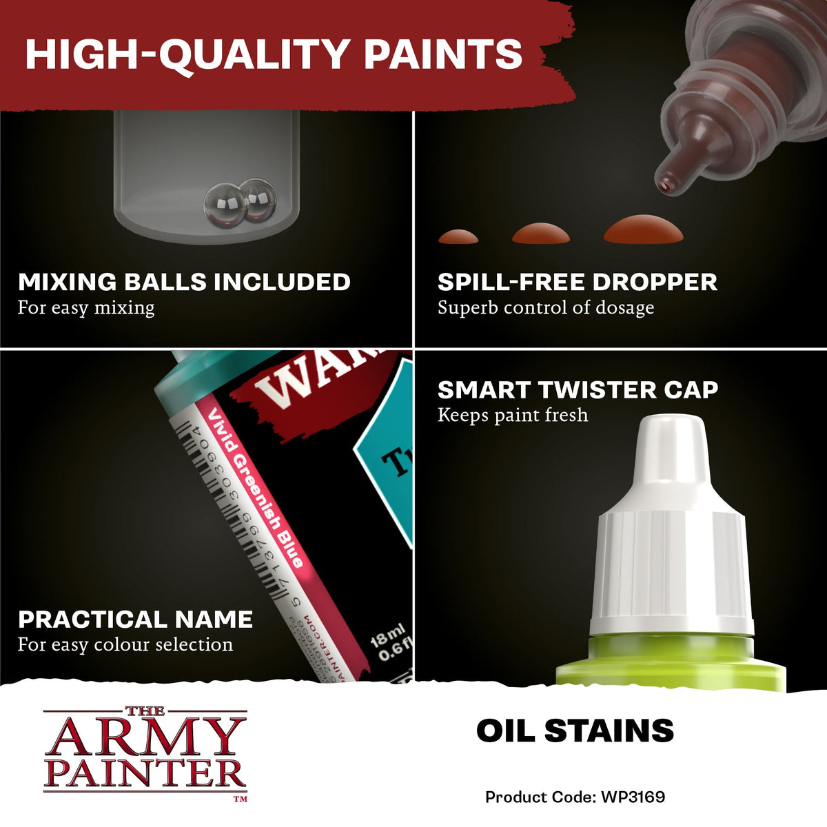 The Army Painter: Warpaints Fanatic Effects: Oil Stains