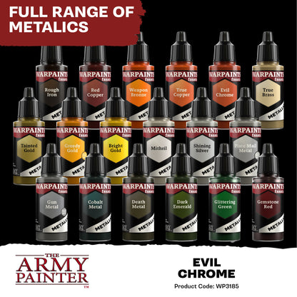 The Army Painter: Warpaints Fanatic Metallic: Evil Chrome