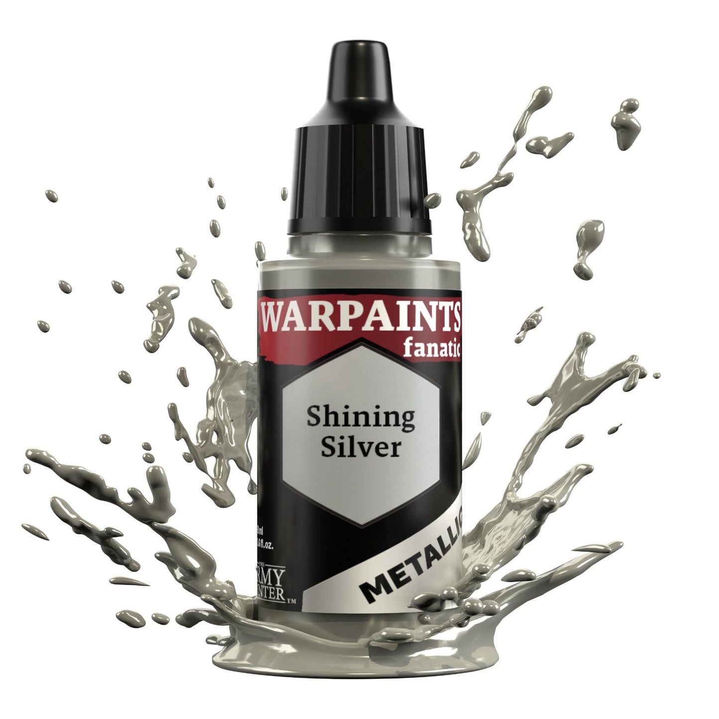 The Army Painter: Warpaints Fanatic Metallic:  Shining Silver
