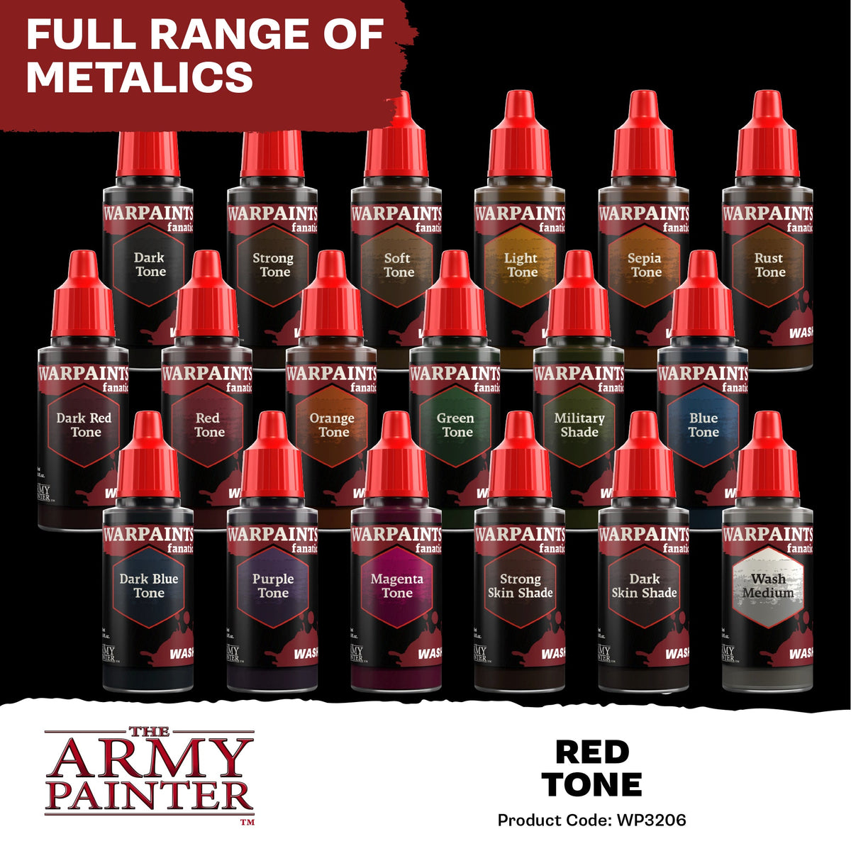 The Army Painter: Warpaints Fanatic Wash: Red Tone