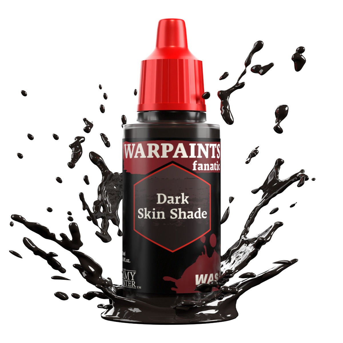 The Army Painter: Warpaints Fanatic Wash: Dark Skin Shade