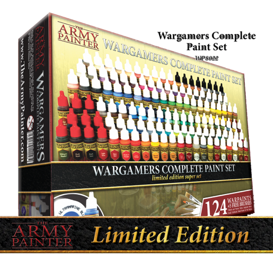 The Army Painter: Warpaints Complete Wargamers Paint Set (Ltd Ed)