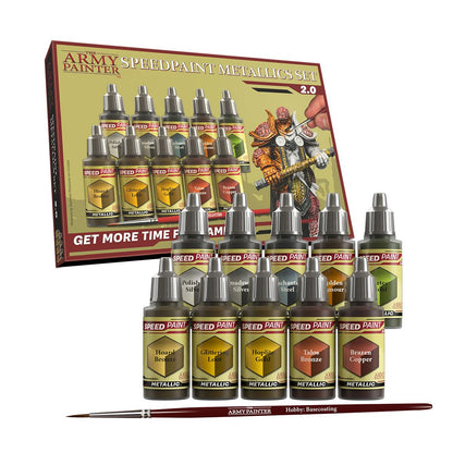 The Army Painter: Speedpaint 2.0 Metallics Set