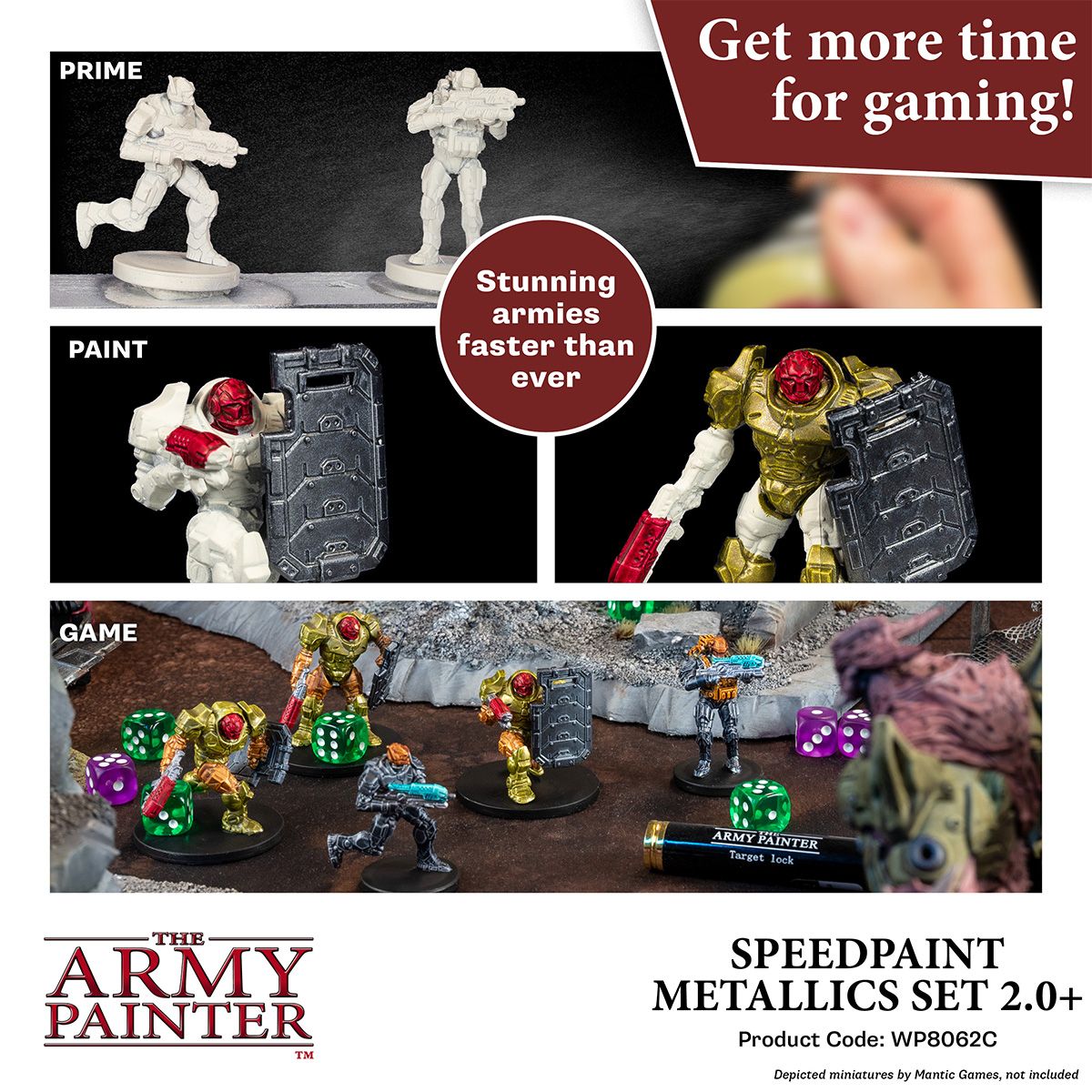 The Army Painter: Speedpaint 2.0 Metallics Set