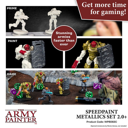The Army Painter: Speedpaint 2.0 Metallics Set