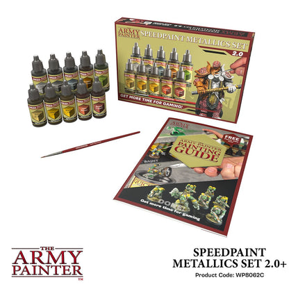 The Army Painter: Speedpaint 2.0 Metallics Set