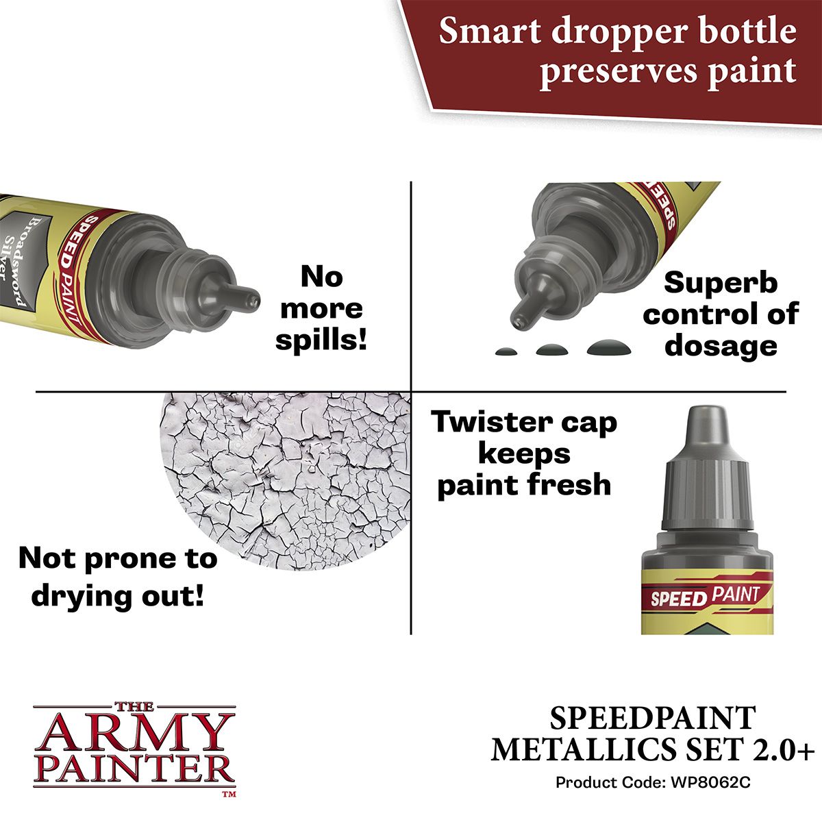 The Army Painter: Speedpaint 2.0 Metallics Set