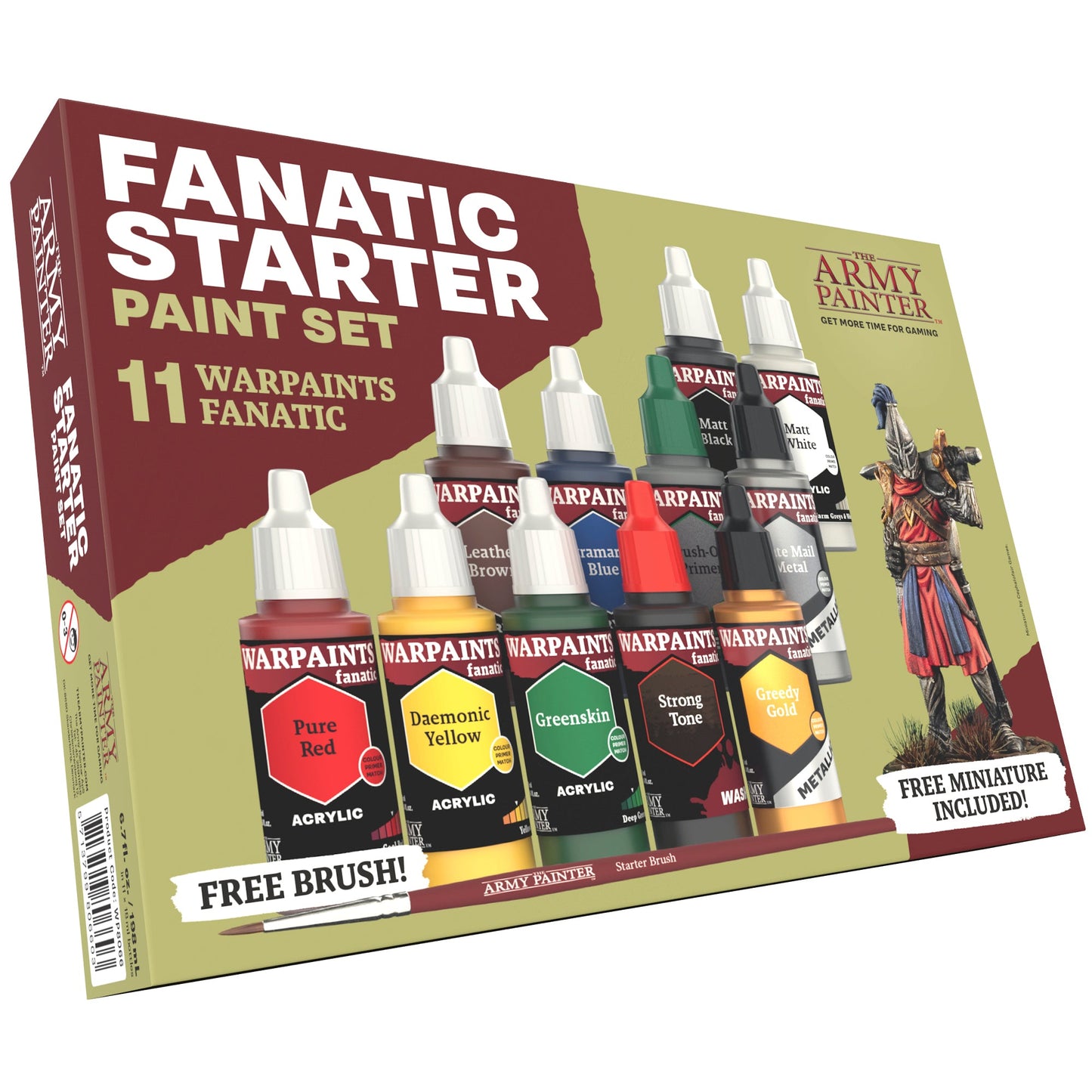 The Army Painter: Warpaints Fanatic Starter Paint Set