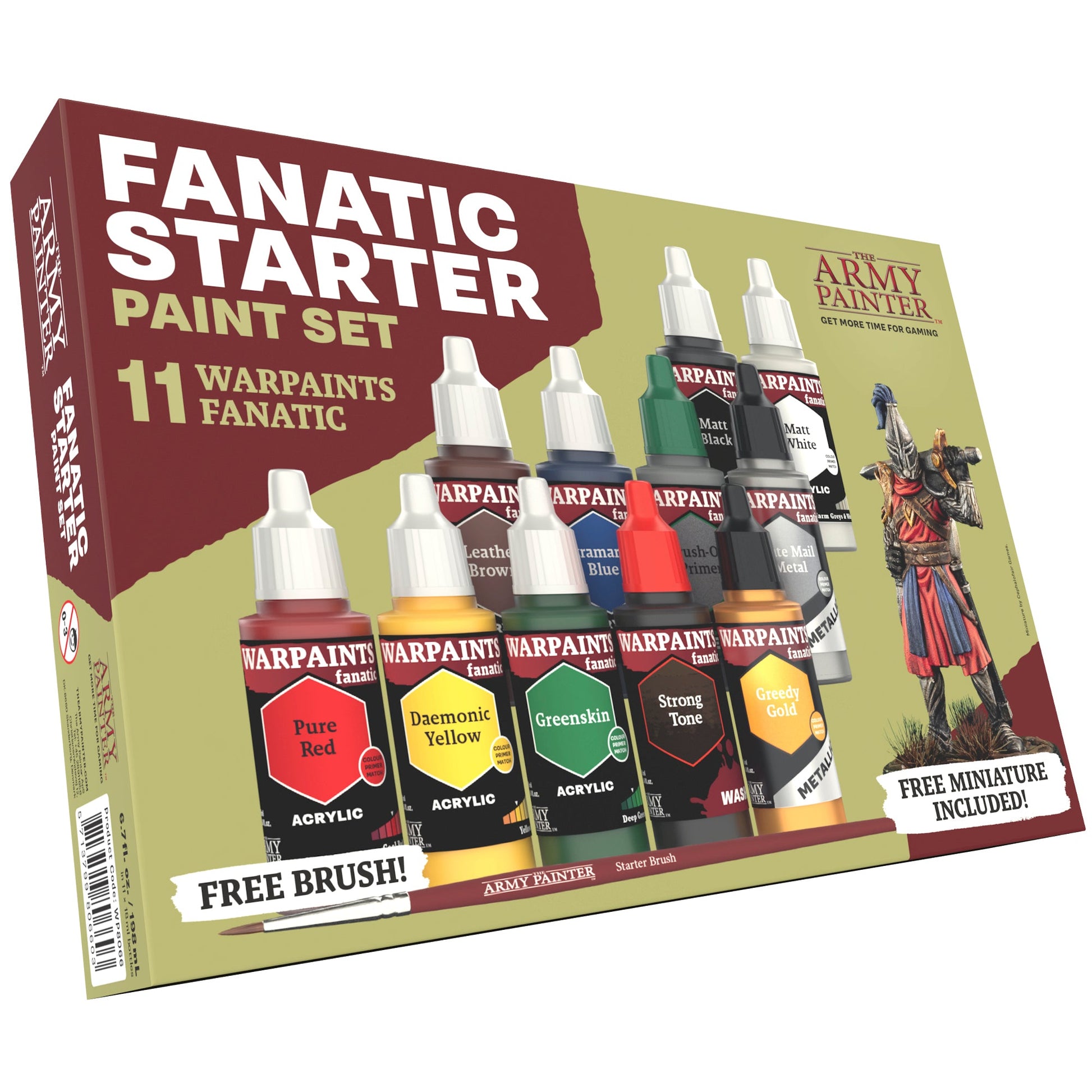 The Army Painter: Warpaints Fanatic Starter Paint Set