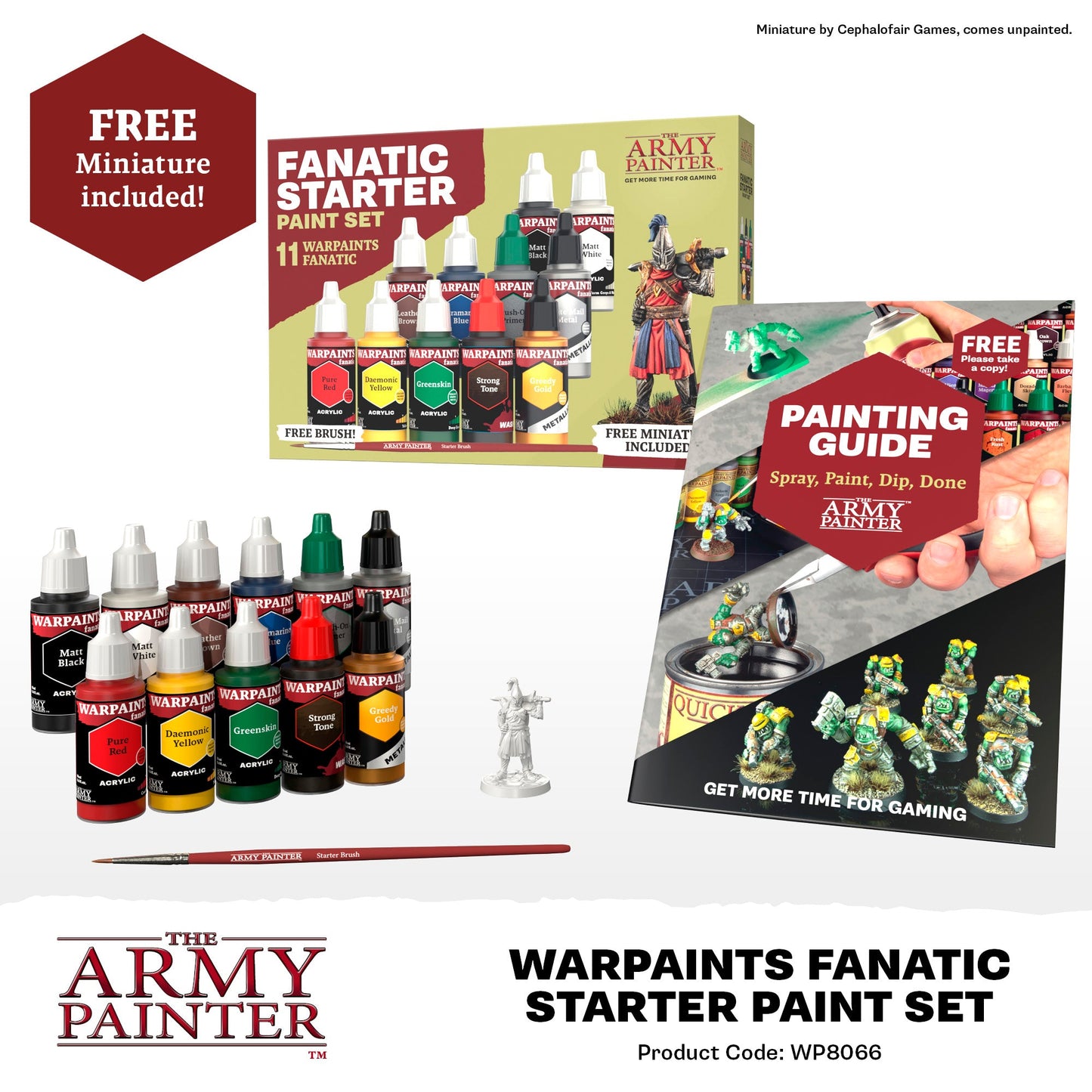 The Army Painter: Warpaints Fanatic Starter Paint Set