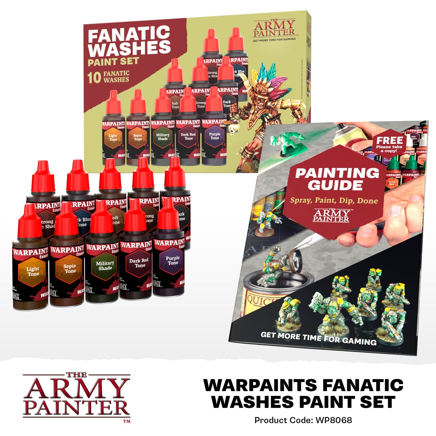 The Army Painter: Warpaints Fanatic Washes Paint Set